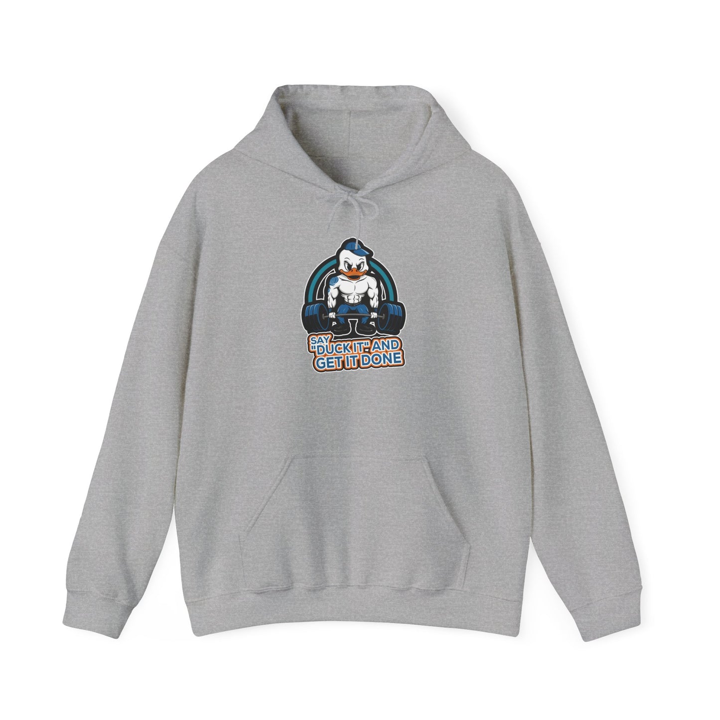 Duck it Unisex Heavy Blend Hooded Sweatshirt