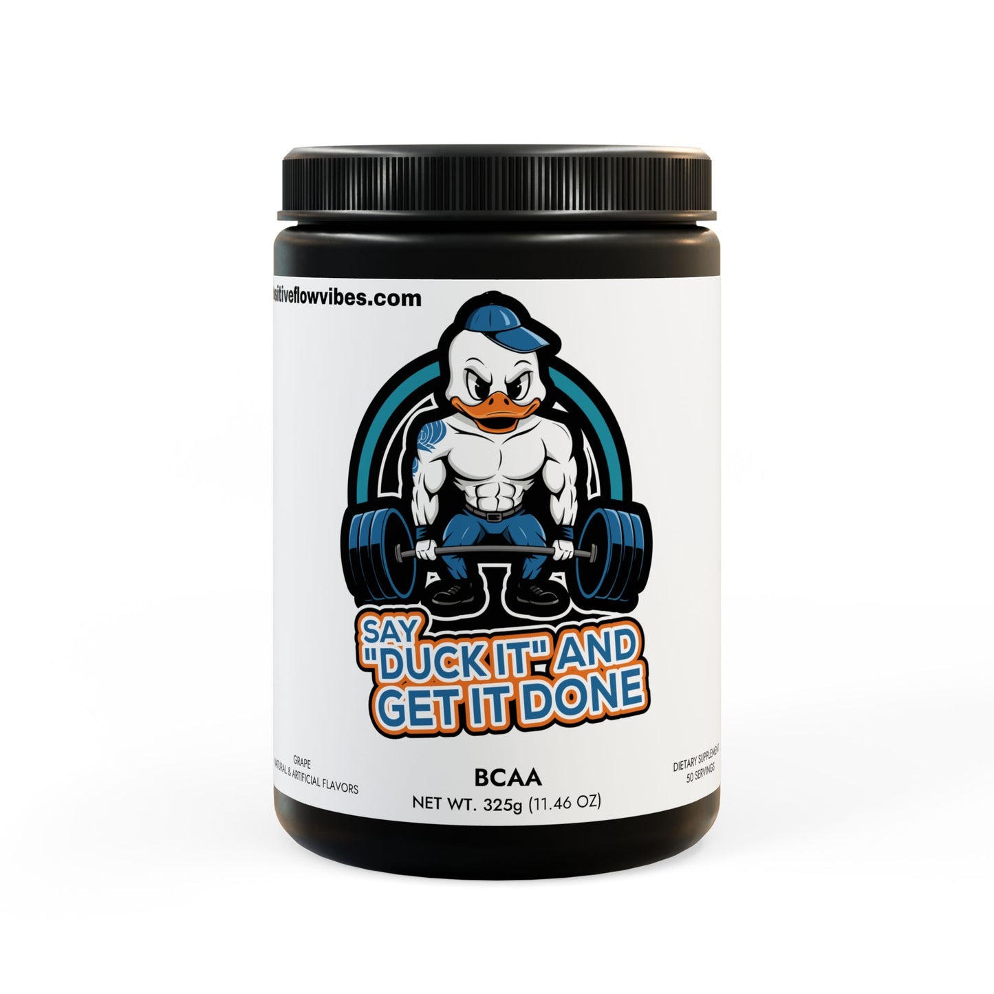 BCAA Supplement, Grape (325g, 11.46oz, 50 servings)