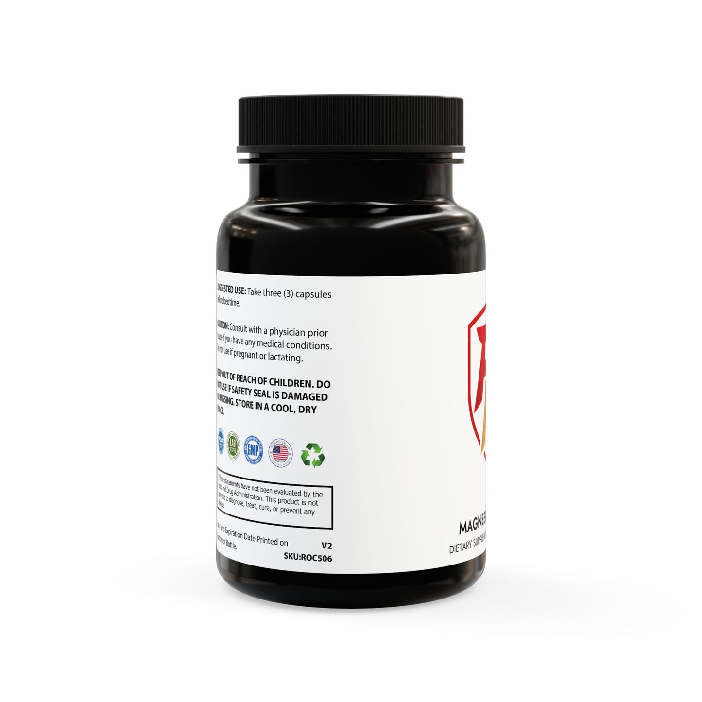 Magnesium Zinc Supplement (90 Capsules)