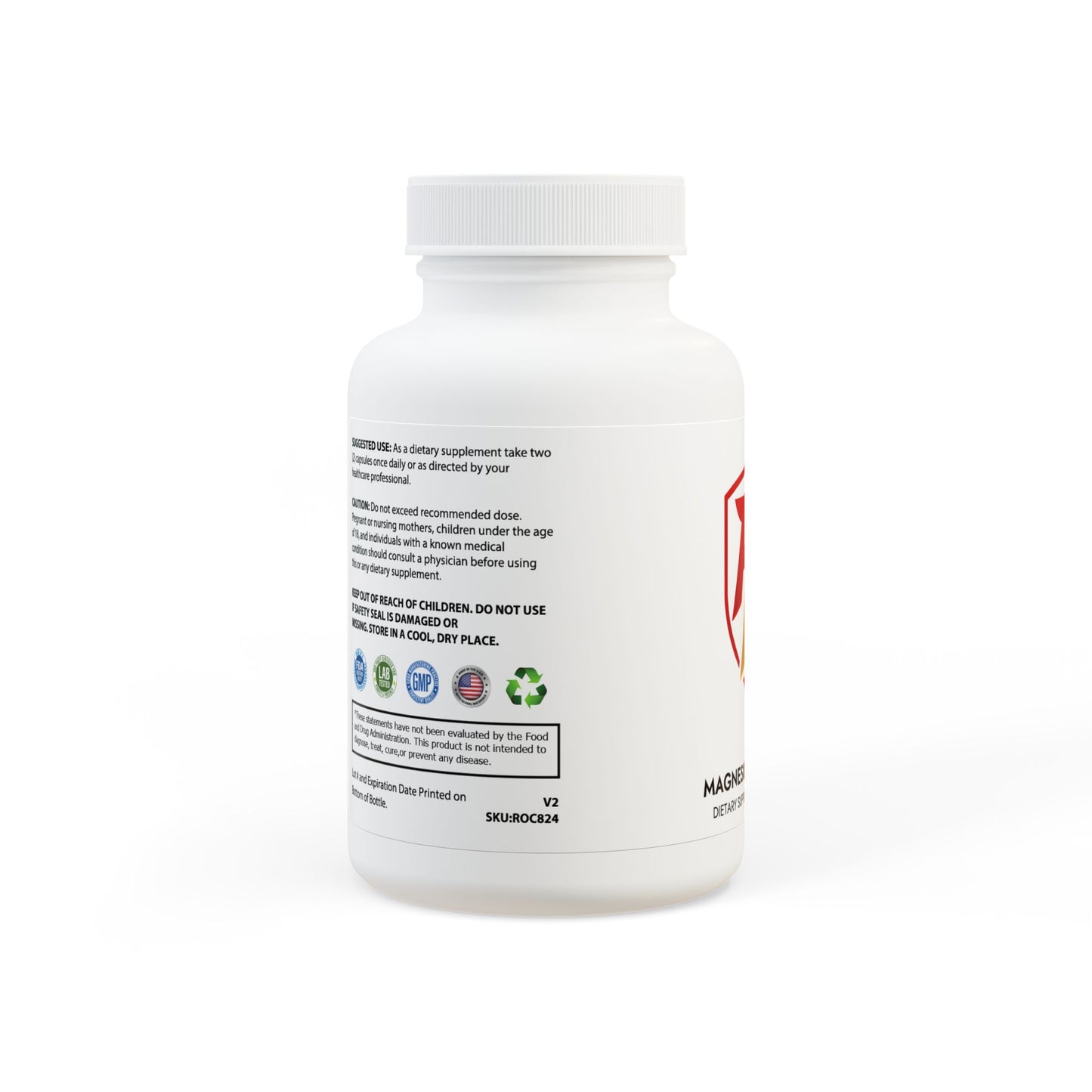 Magnesium Glycinate Supplement (60 Capsules)
