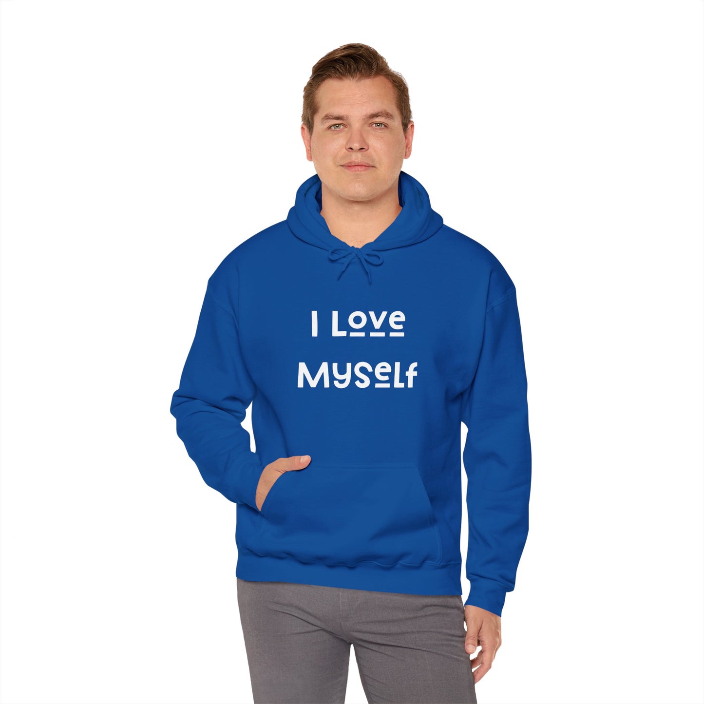 I Love Myself Hooded Sweatshirt