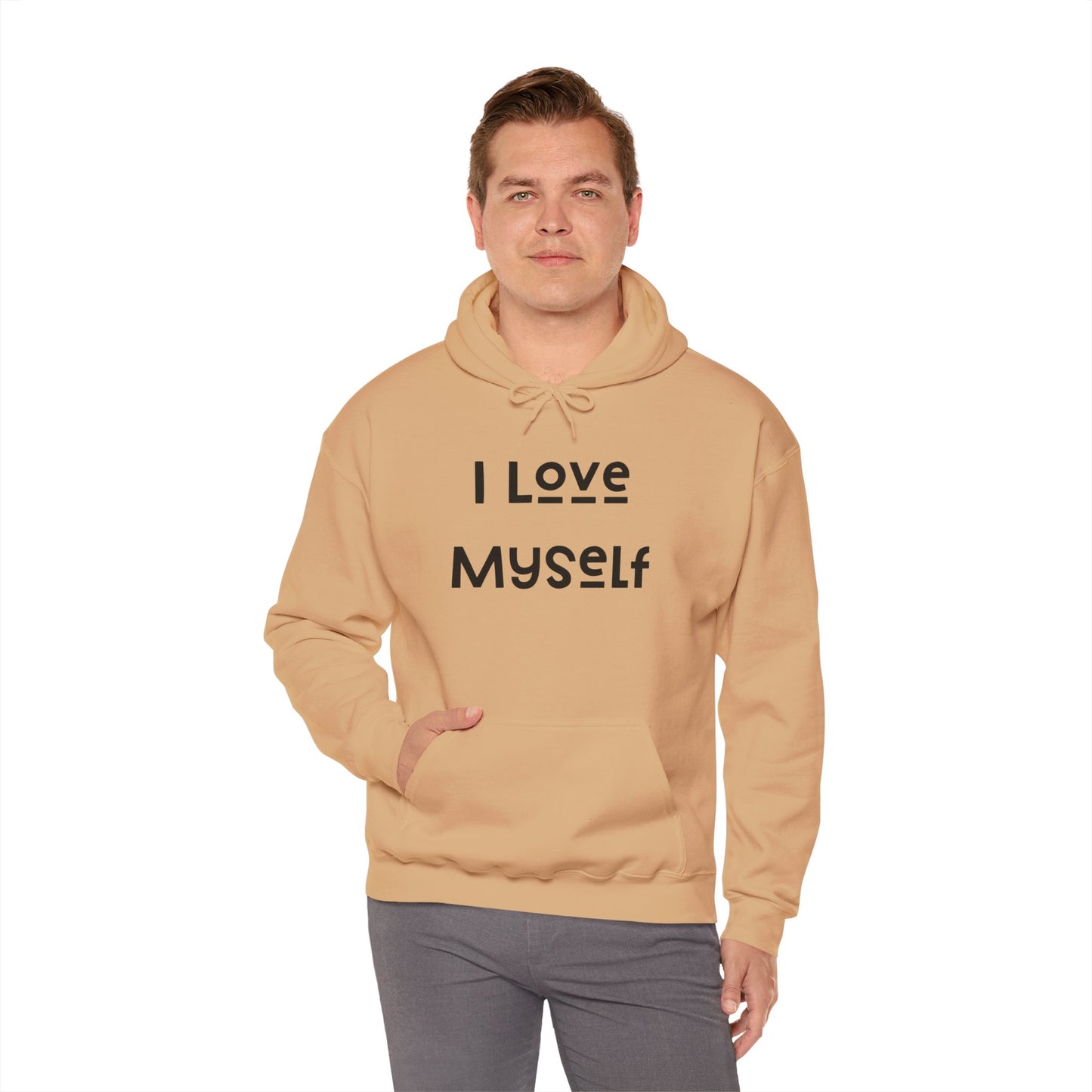 I Love Myself Hooded Sweatshirt