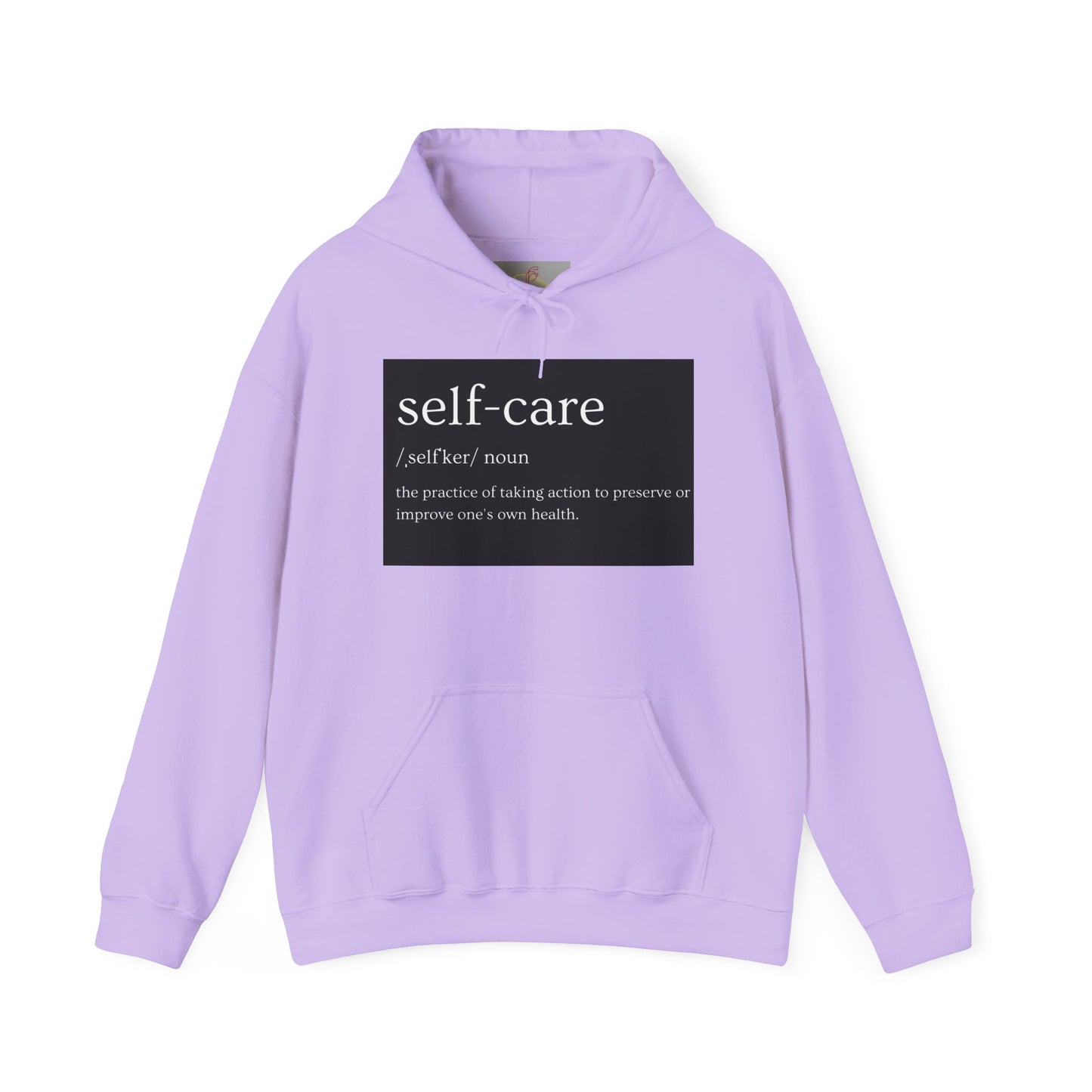 Self-Care Hooded Sweatshirt