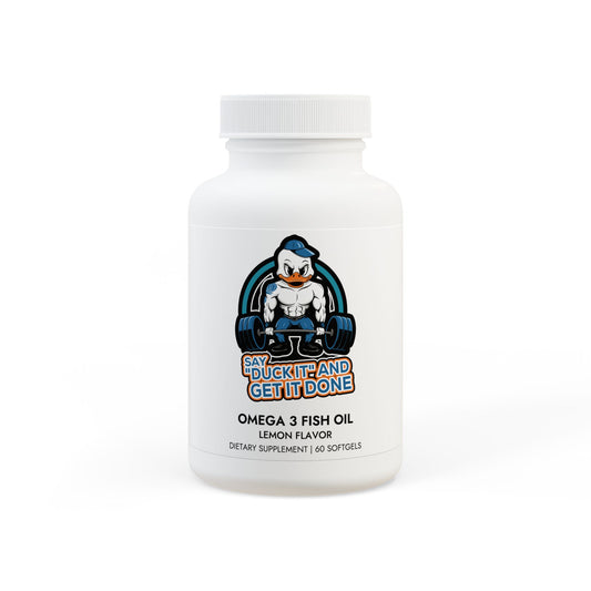 Omega 3 Fish Oil Supplement (60 Softgels)