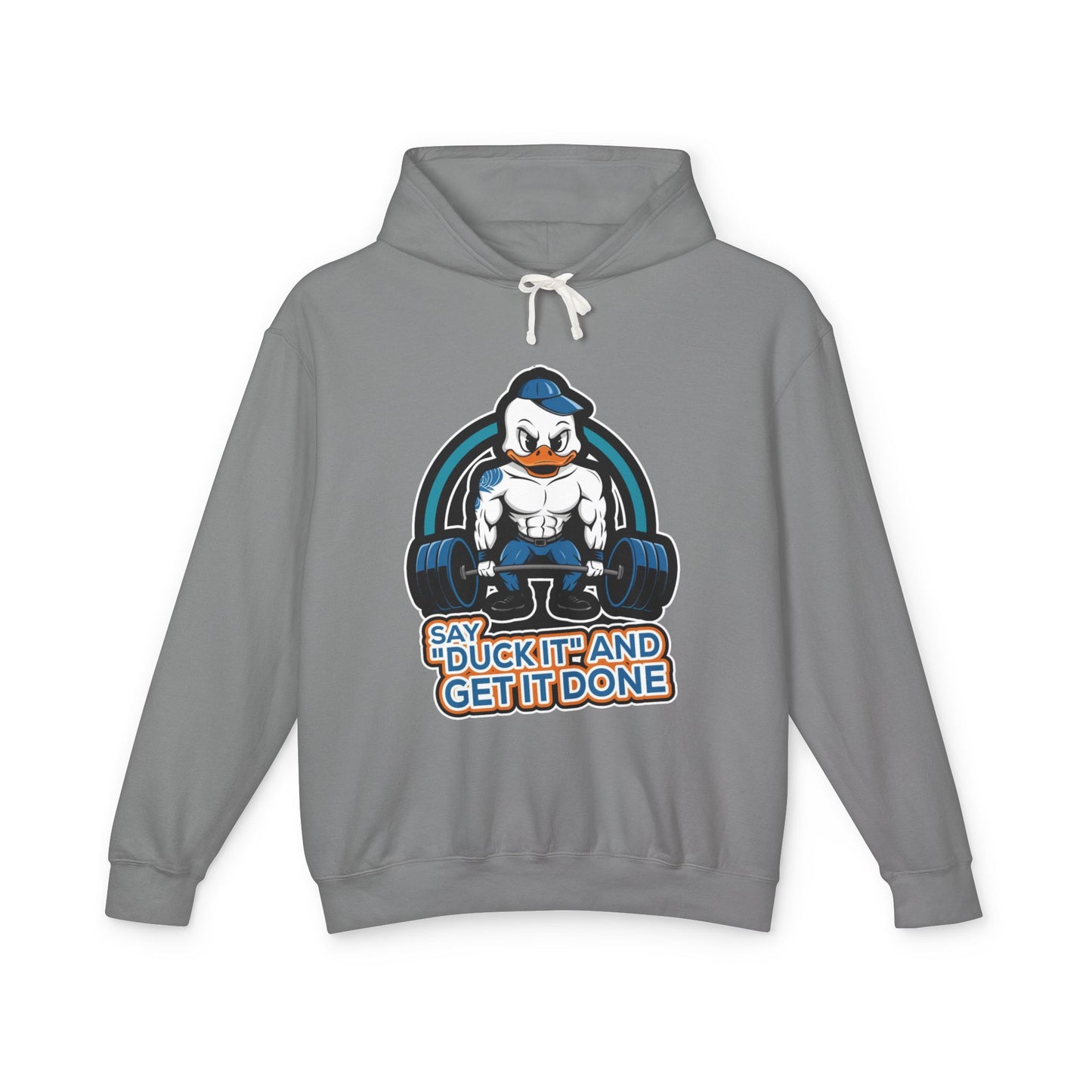 DUCK IT Unisex Lightweight Hooded Sweatshirt