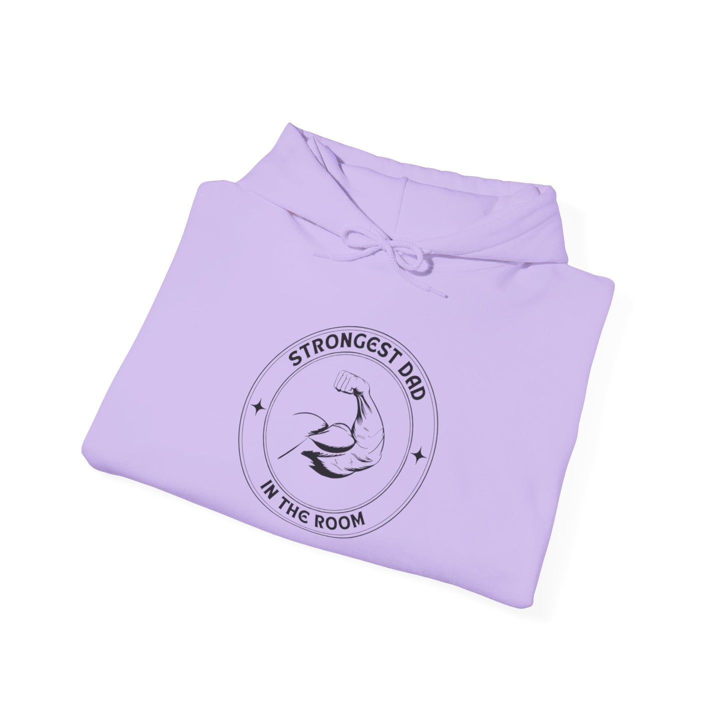 STRONGEST DAD Hooded Sweatshirt