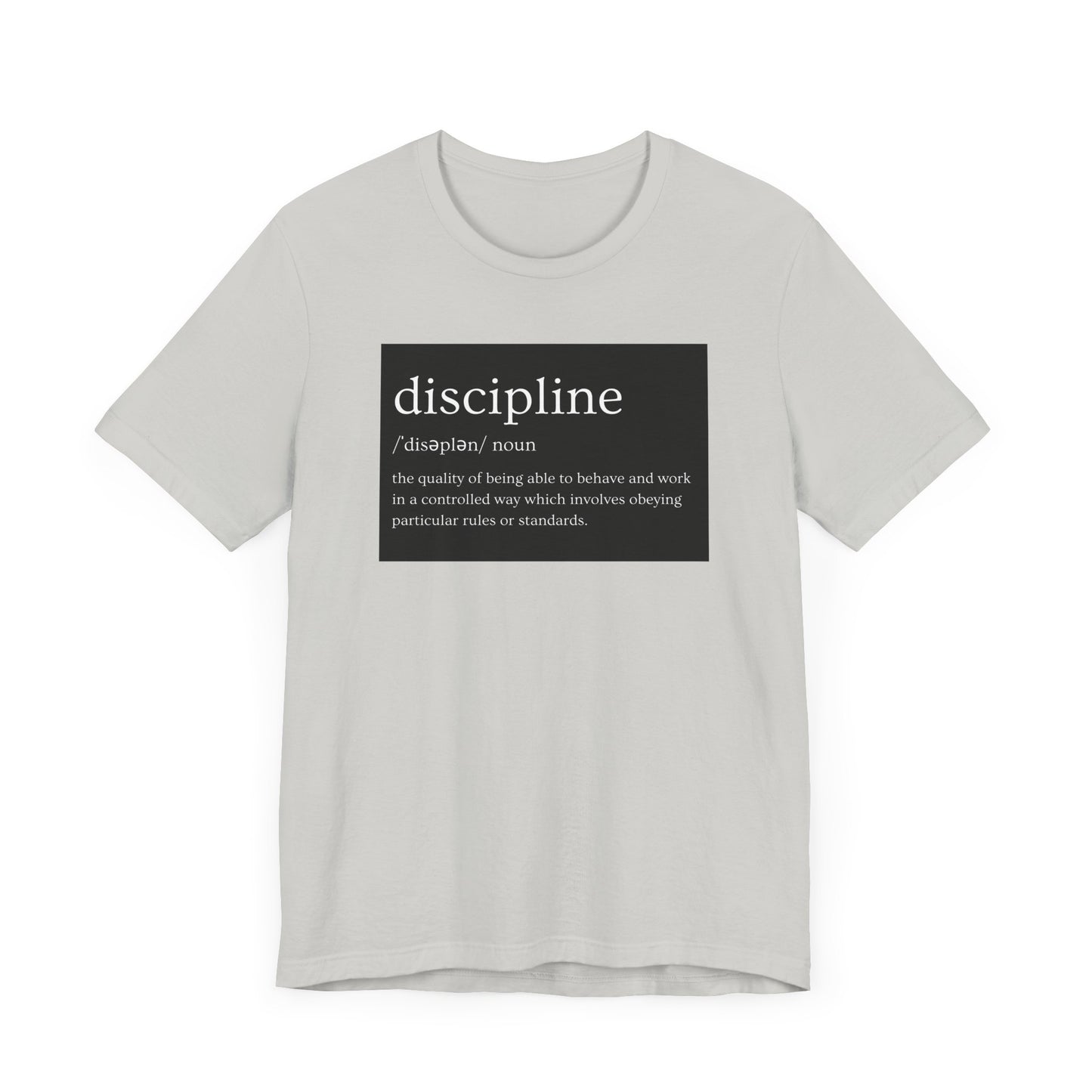 DISCIPLINE Tee