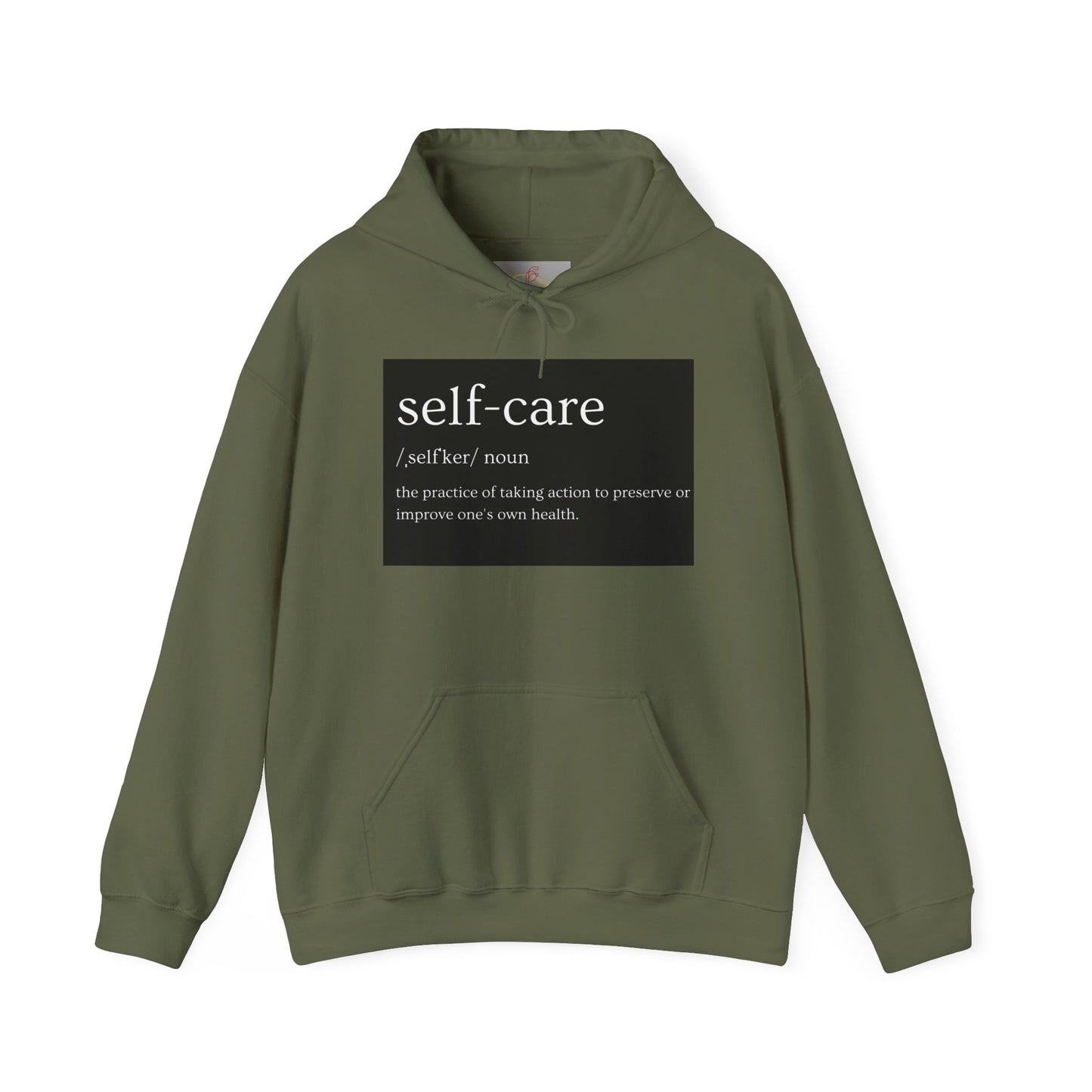 Self-Care Hooded Sweatshirt