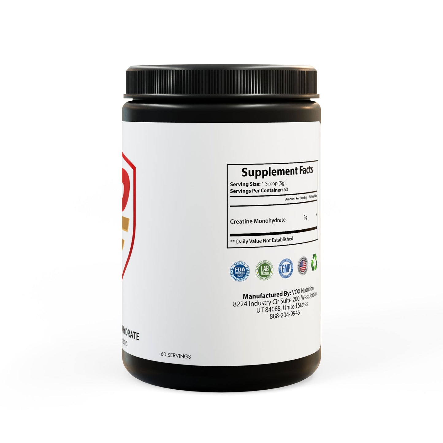 Creatine Monohydrate Supplement (300g, 10.58oz)