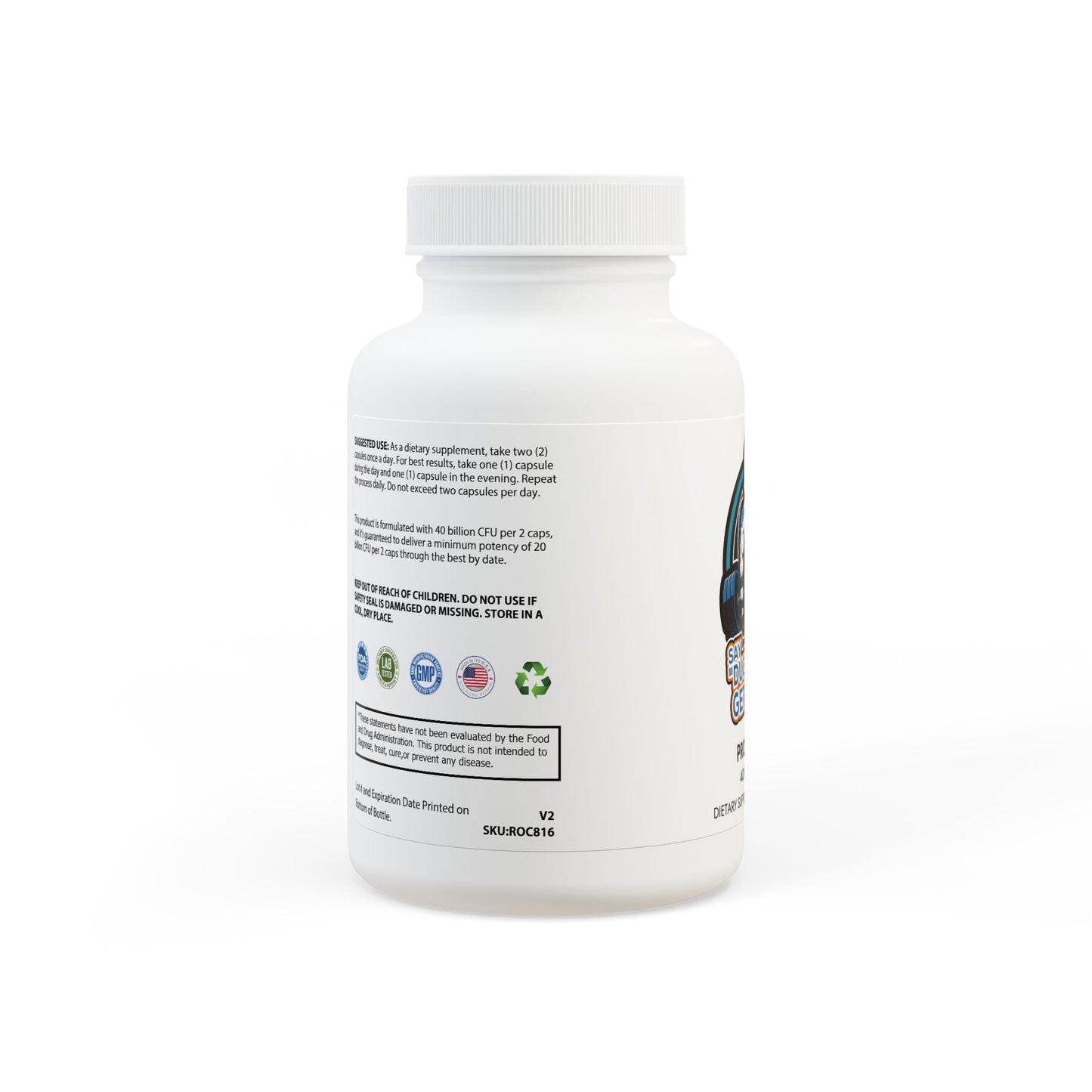 Probiotics Supplement (60 Capsules)