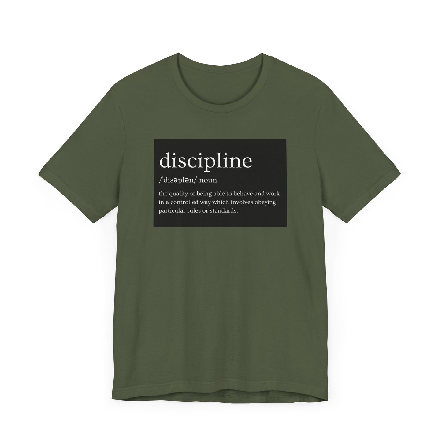 DISCIPLINE Tee