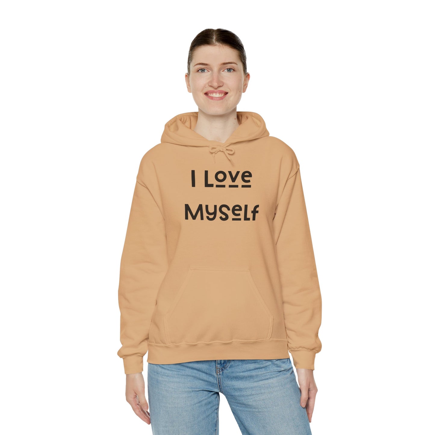 I Love Myself Hooded Sweatshirt