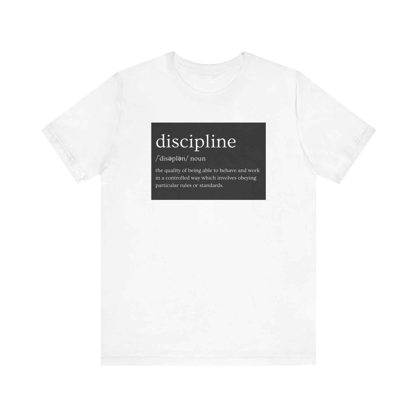 DISCIPLINE Tee