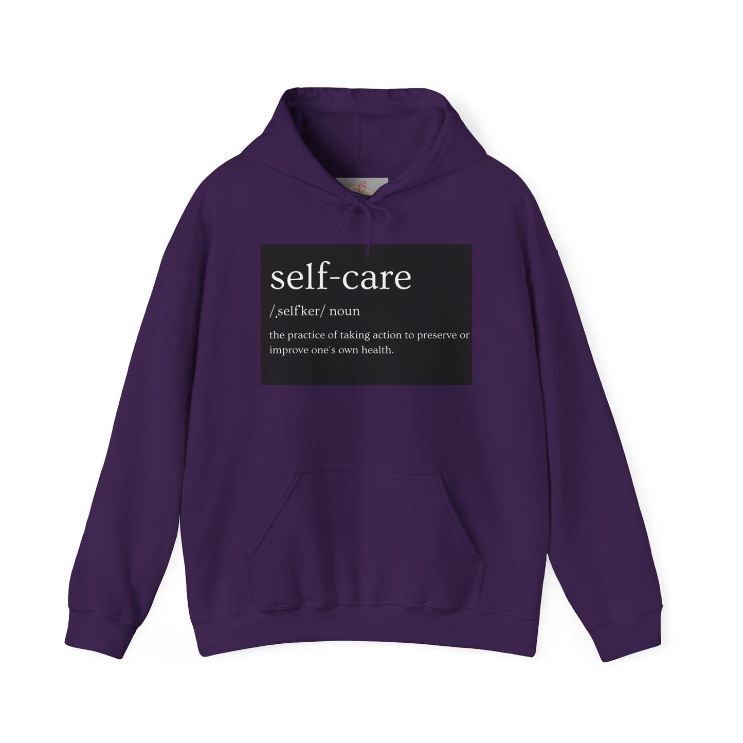 Self-Care Hooded Sweatshirt