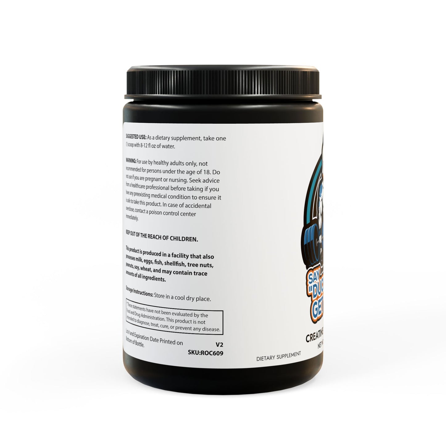 Creatine Monohydrate Supplement (300g, 10.58oz)