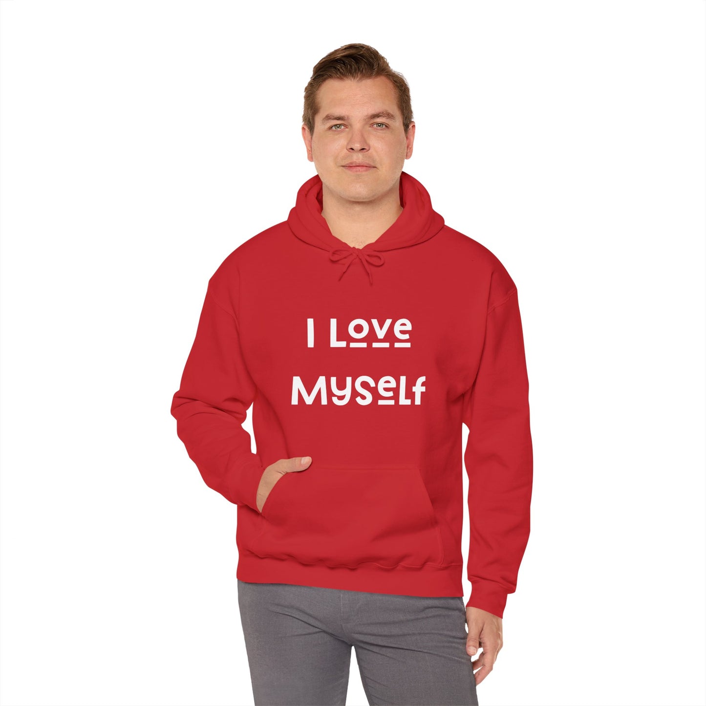 I Love Myself Hooded Sweatshirt