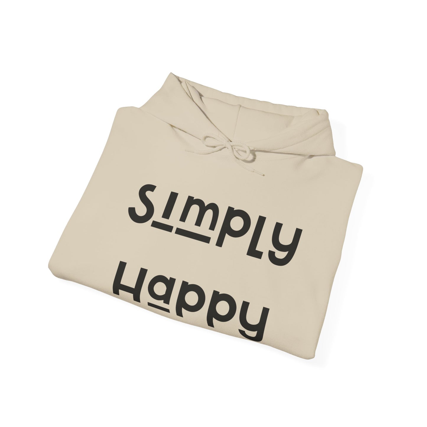 Simply Happy Hooded Sweatshirt