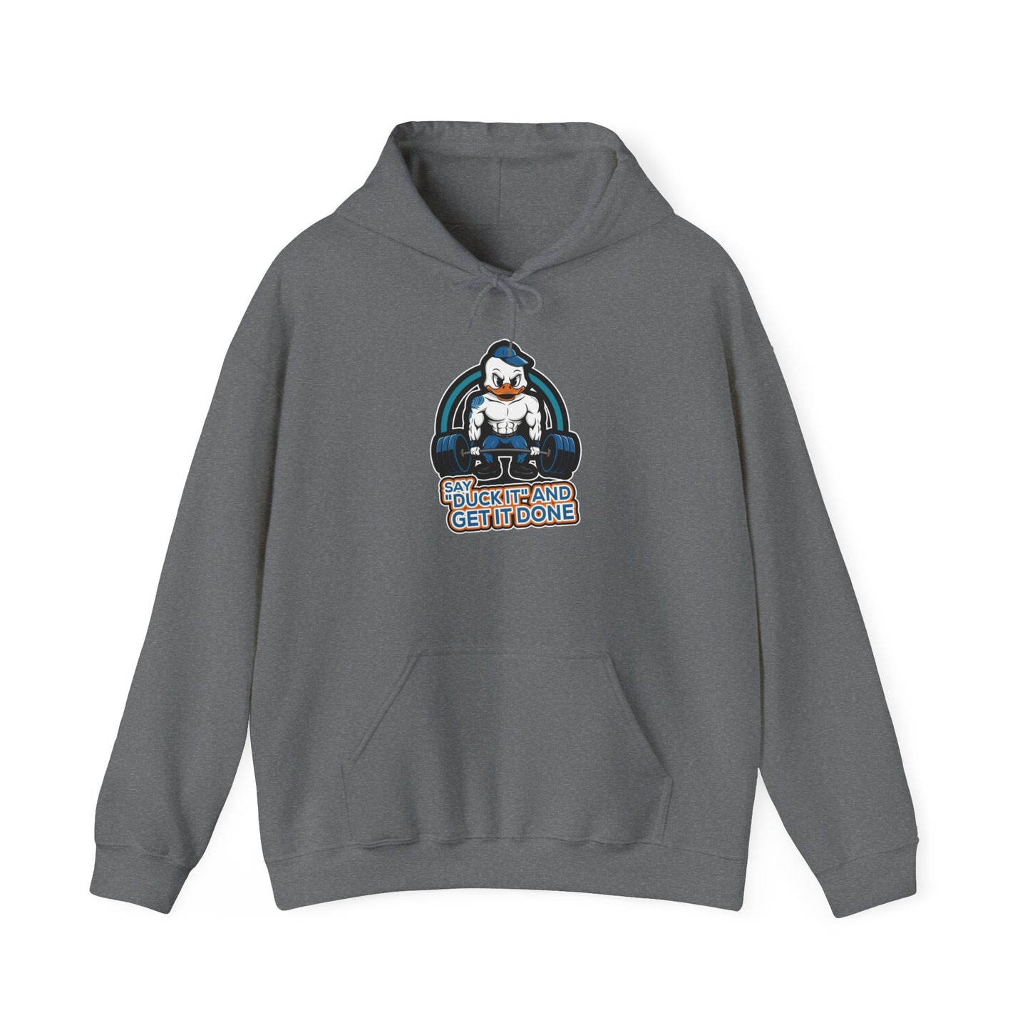 Duck it Unisex Heavy Blend Hooded Sweatshirt