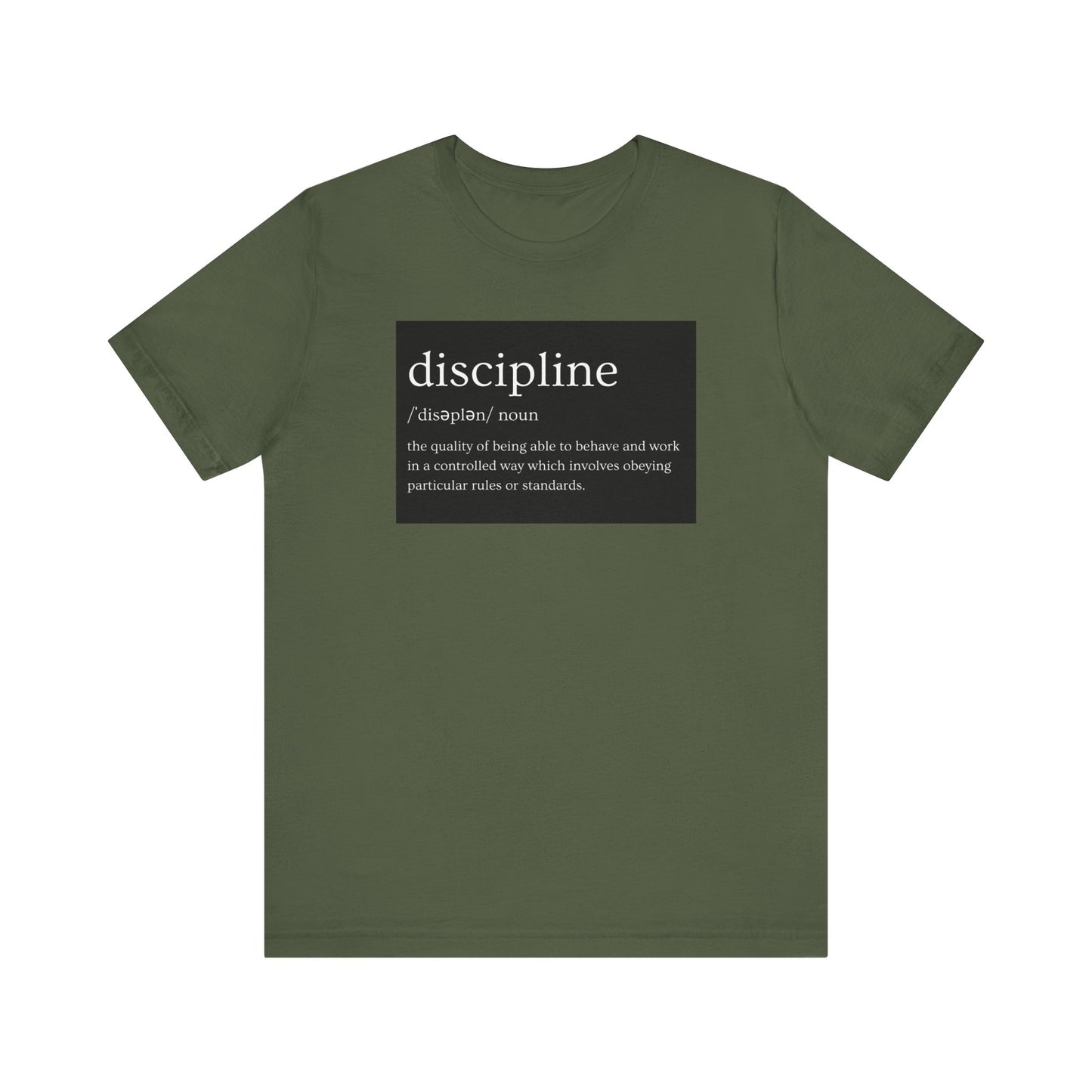 DISCIPLINE Tee